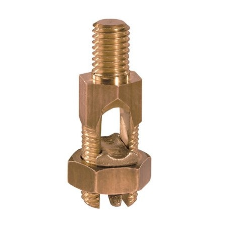 Bronze Service Post Connector, #1 SOL-4/